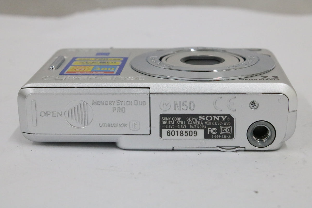 ソニー Sony Cyber-shot DSC-W35 3x バッテリー チャージャー付き コンパクトデジタルカメラ 7