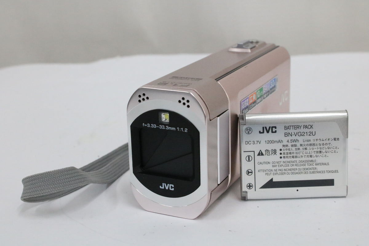 JVC Exerio GZ-V590-N ピンク バッテリー付き デジタルビデオカメラ 1