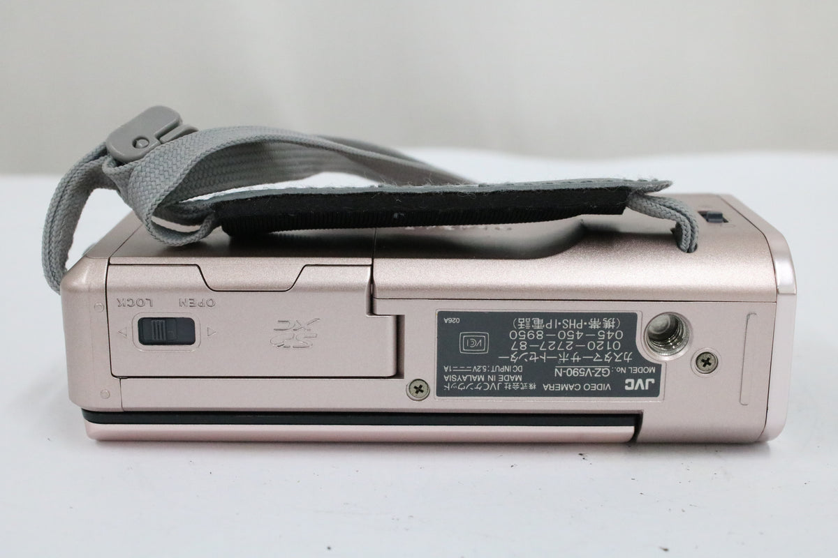 JVC Exerio GZ-V590-N ピンク バッテリー付き デジタルビデオカメラ 7