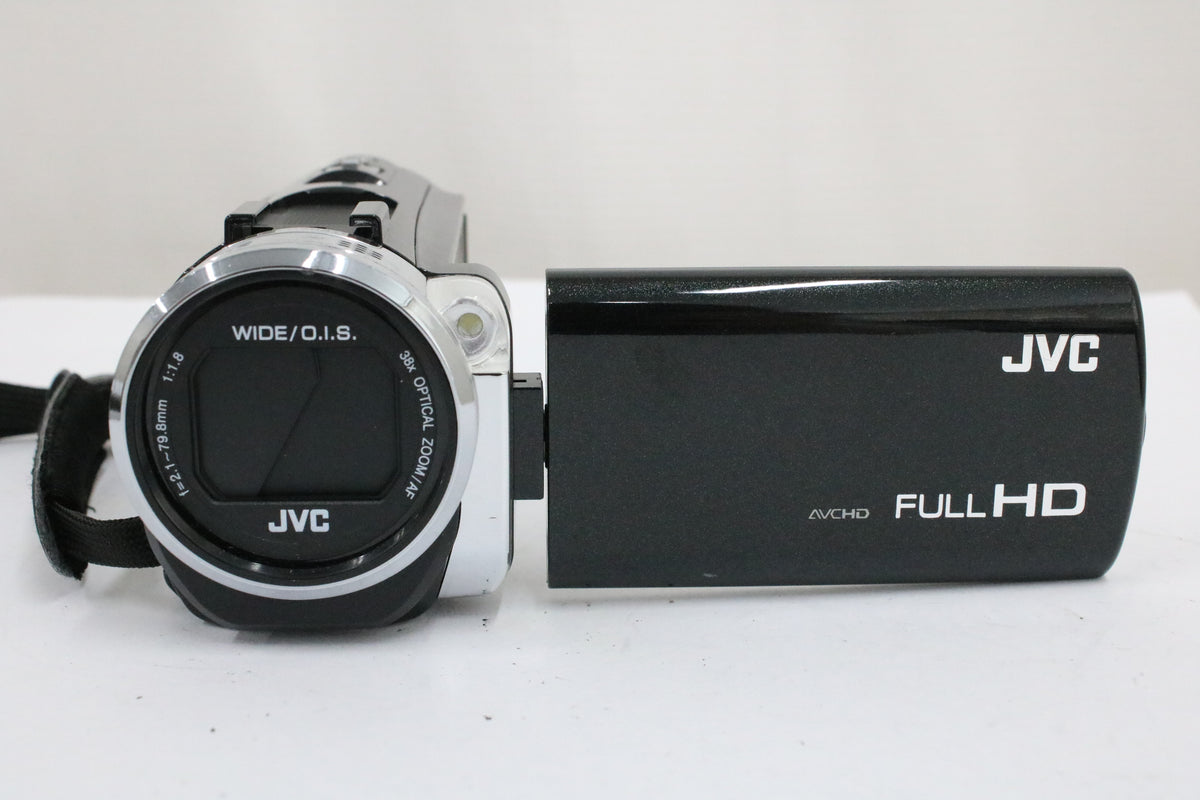 JVC Exerio GZ-E745-B 38x ブラック バッテリー付き デジタルビデオカメラ 2