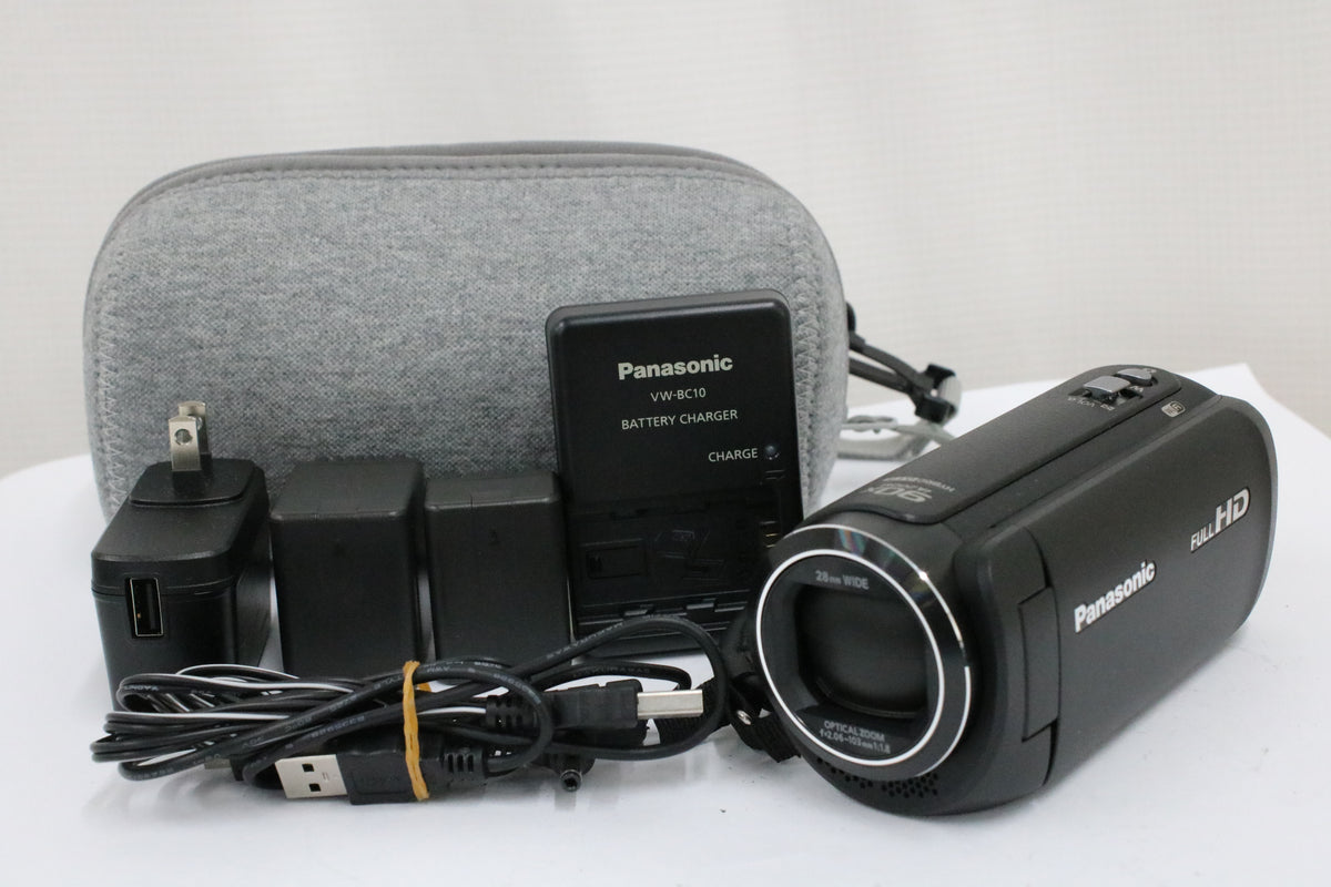 パナソニック Panasonic HC-V495M ブラック 付属品多数 デジタルビデオカメラ 1
