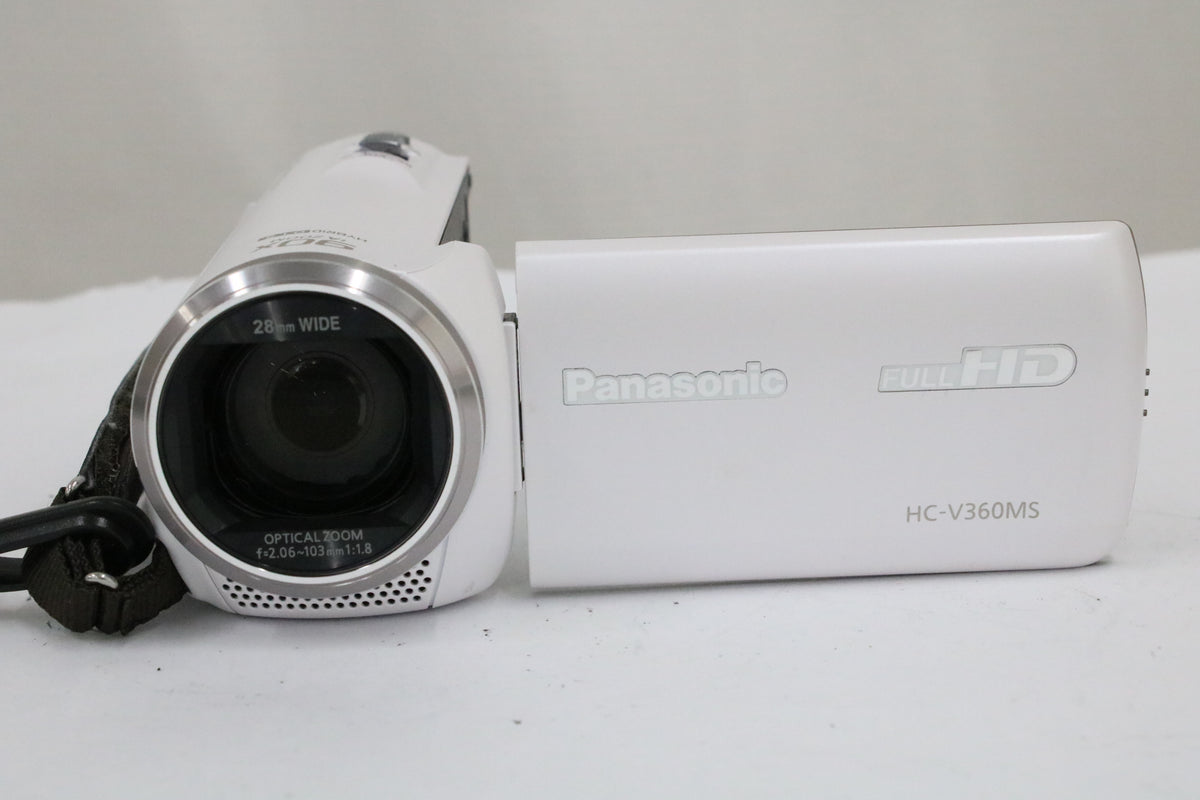 パナソニック Panasonic HC-V360MS ホワイト バッテリー付き デジタルビデオカメラ 2