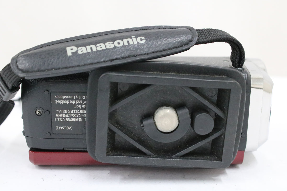 パナソニック Panasonic HDC-TM30 レッド バッテリー付き デジタルビデオカメラ 7