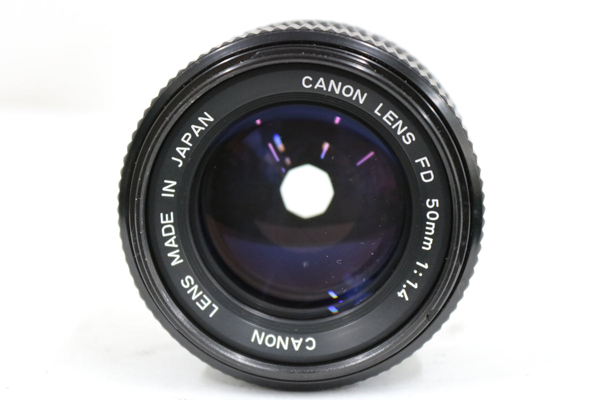 キャノン Canon New FD 50mm F1.4 レンズ 2