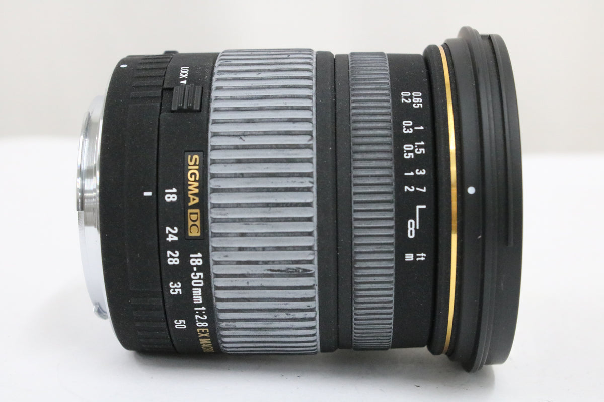 【元箱付き】シグマ Sigma DC 18-50mm F2.8 EX MACRO キャノンマウント レンズ 4