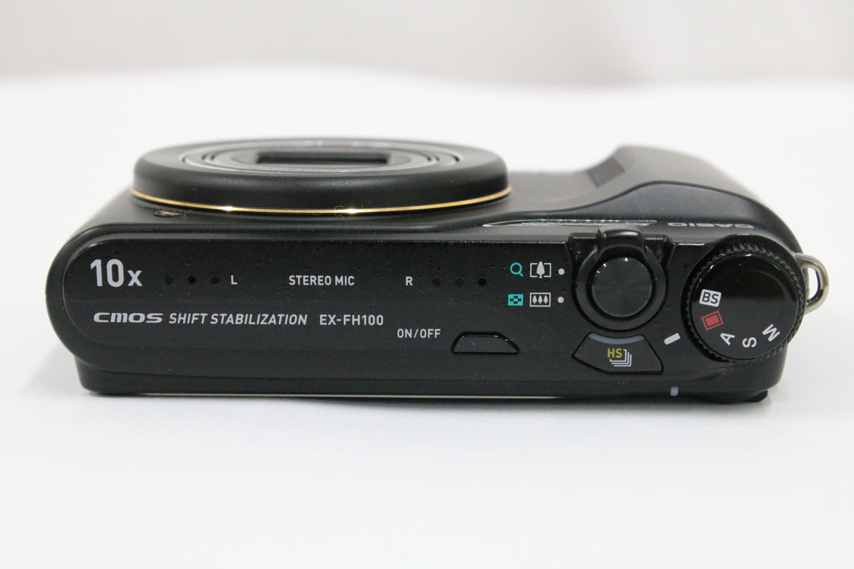 カシオ Casio EXLIM EX-FH100 10x ブラック バッテリー付き コンパクトデジタルカメラ 6