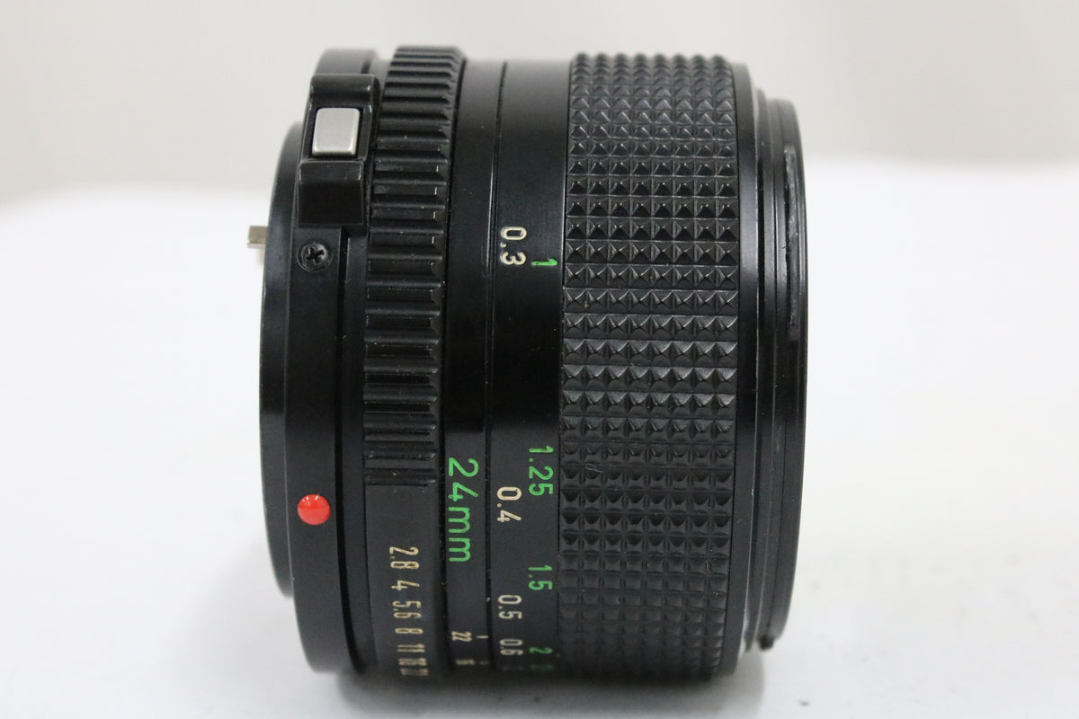 キャノン Canon NEW FD 24mm F2.8 レンズ 4
