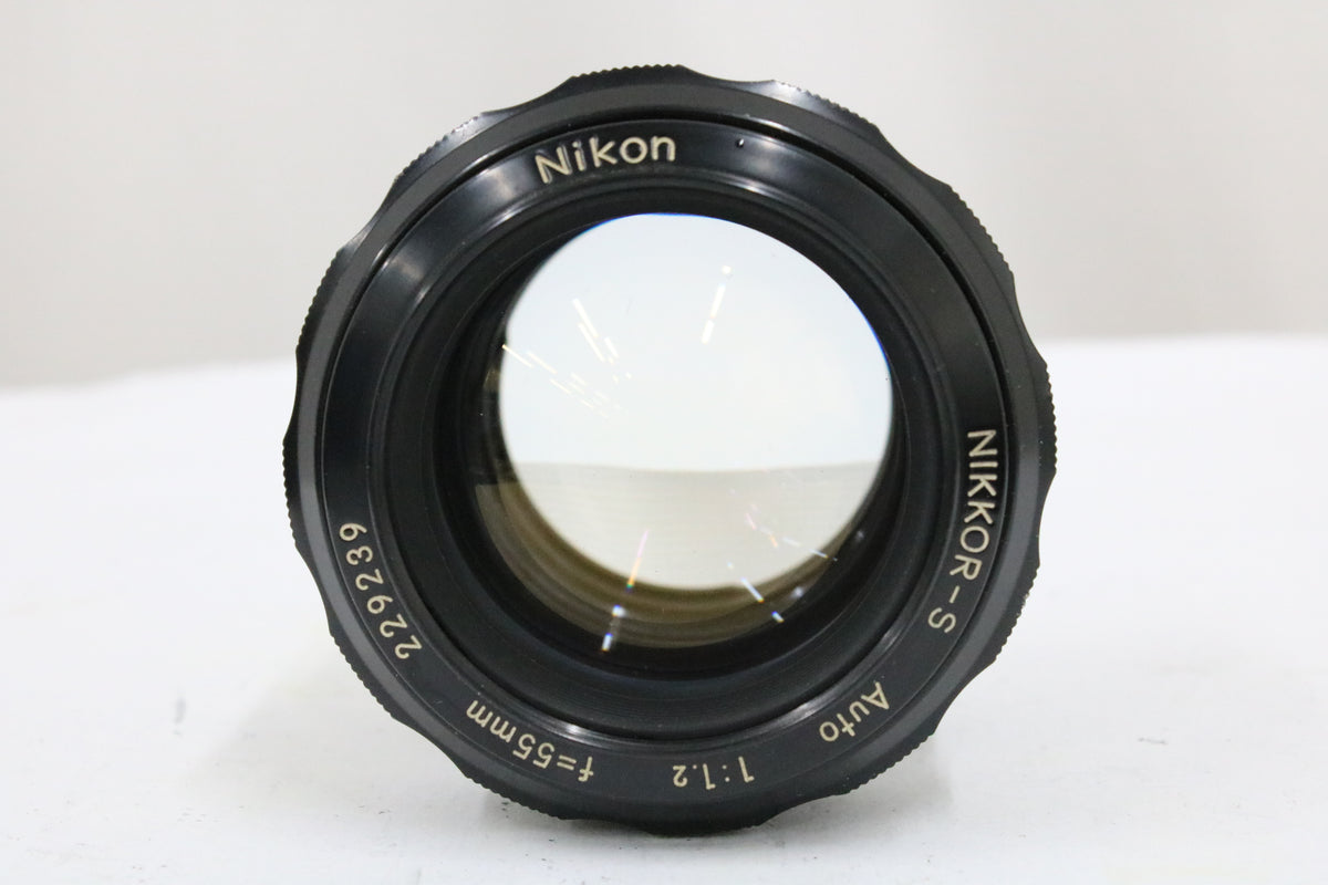 ニコン Nikon NIKKOR-S Auto 55mm F1.2 レンズ 2