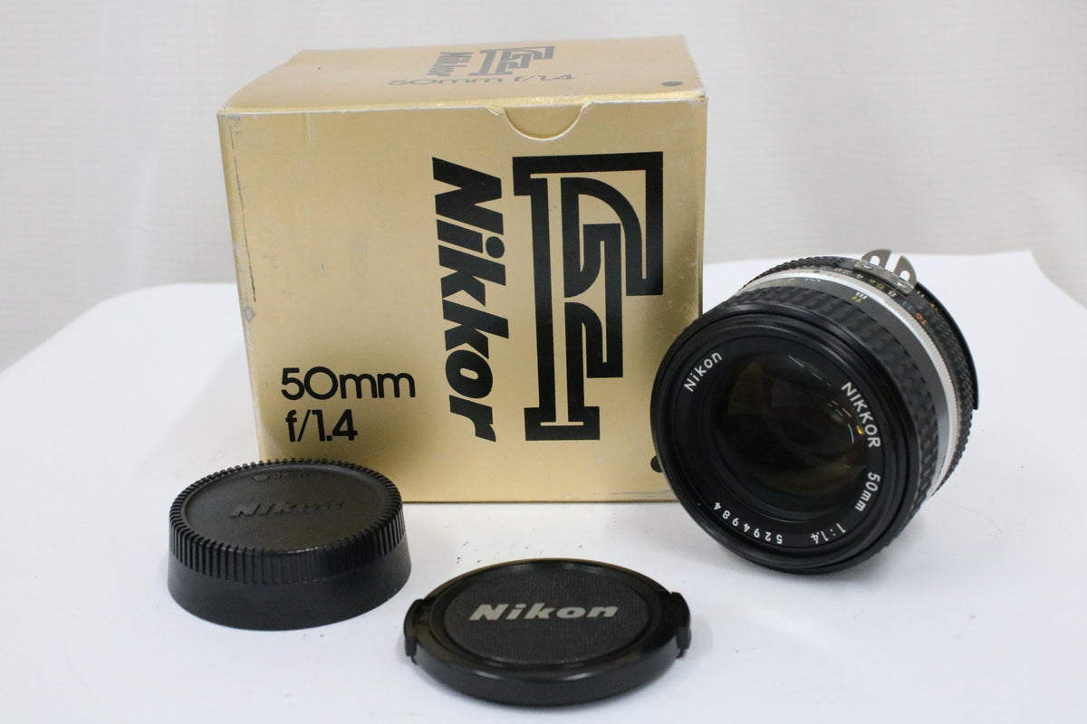 【元箱付き】ニコン Nikon NIKKOR Ai-s 50mm F1.4 レンズ 1