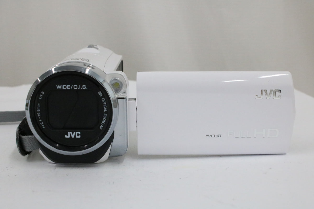 JVC Everio GZ-E565-W 38x ホワイト 付属品多数 デジタルビデオカメラ 2