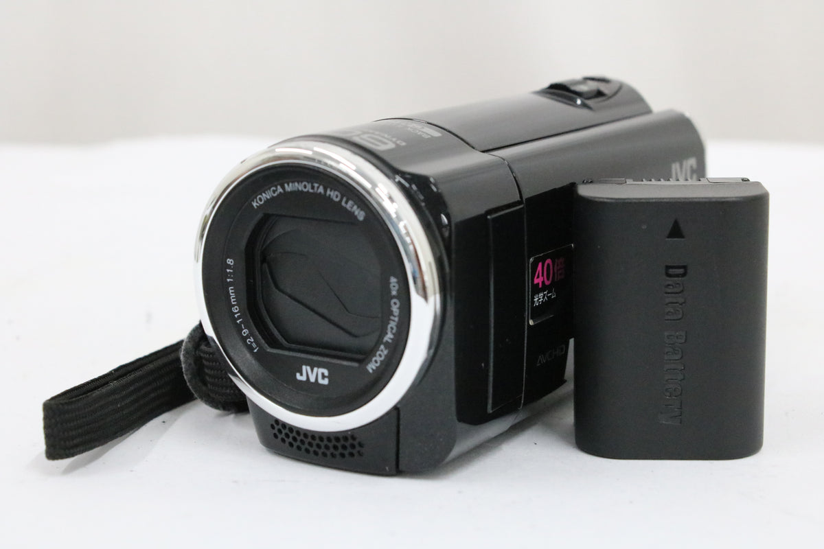 JVC Everio GZ-E150-B 40x バッテリー付き デジタルビデオカメラ 1