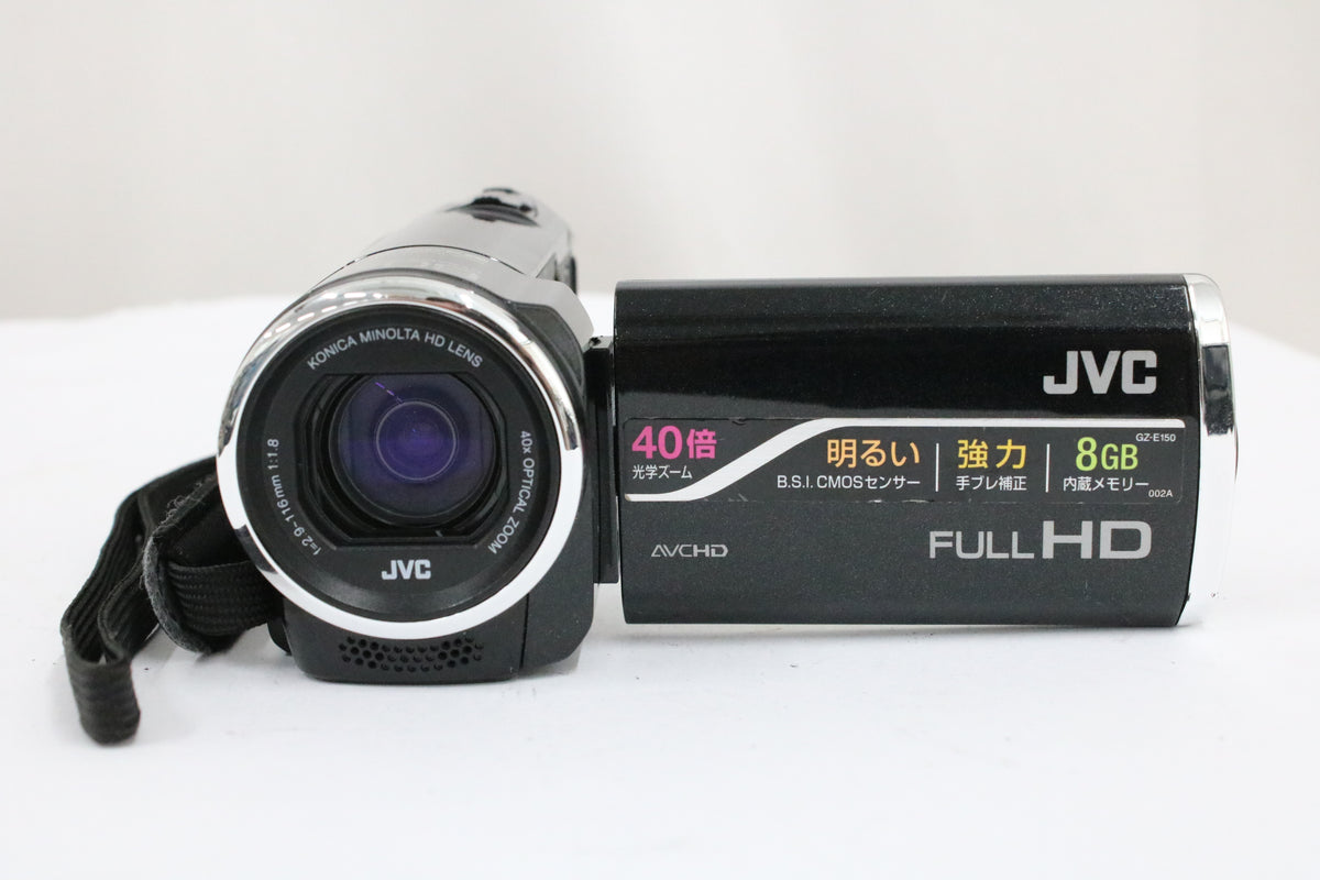 JVC Everio GZ-E150-B 40x バッテリー付き デジタルビデオカメラ 2