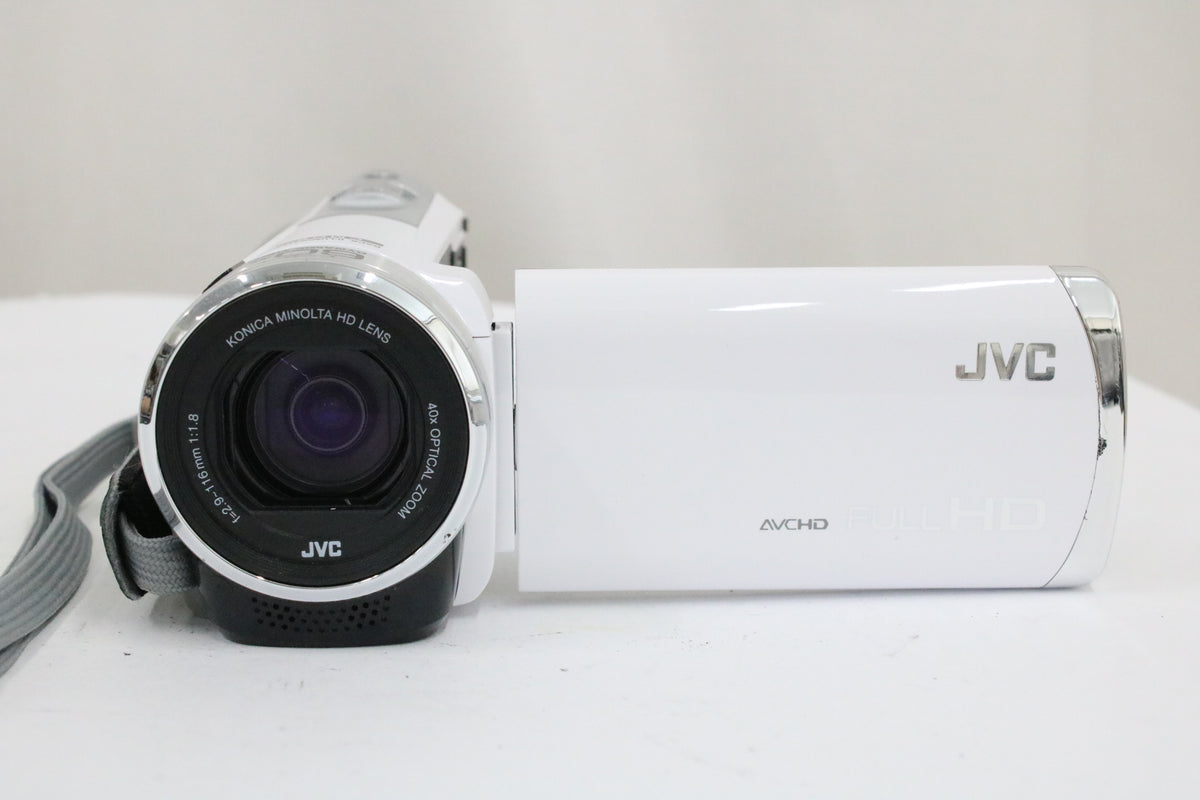 JVC GZ-E109-W 40x ホワイト バッテリー付き デジタルビデオカメラ 2