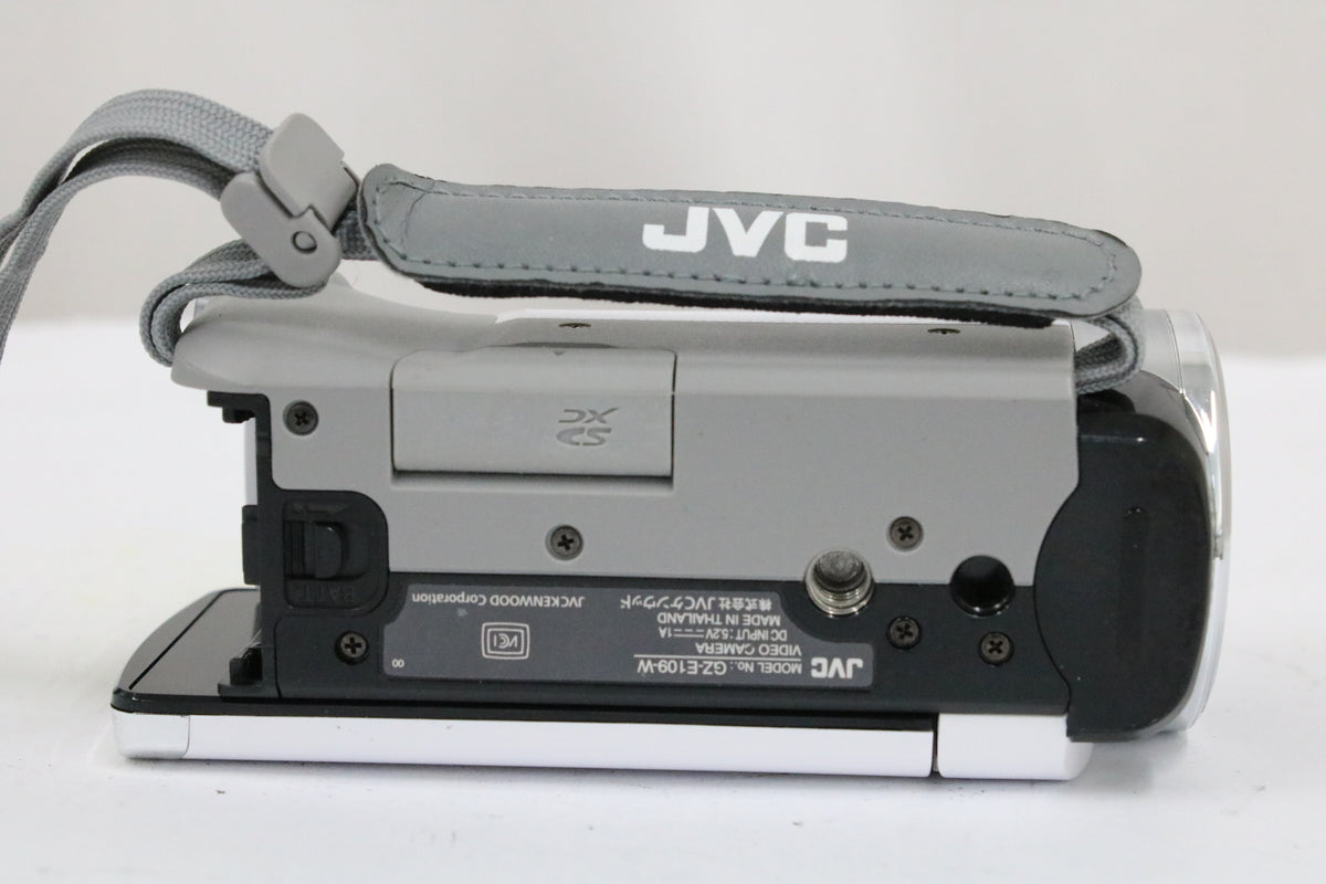 JVC GZ-E109-W 40x ホワイト バッテリー付き デジタルビデオカメラ 7