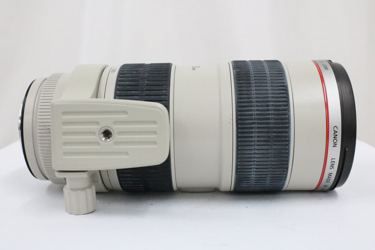 キャノン Canon ZOOM LENS EF 70-200mm F2.8 L IS USM 前後キャップ付き レンズ 4