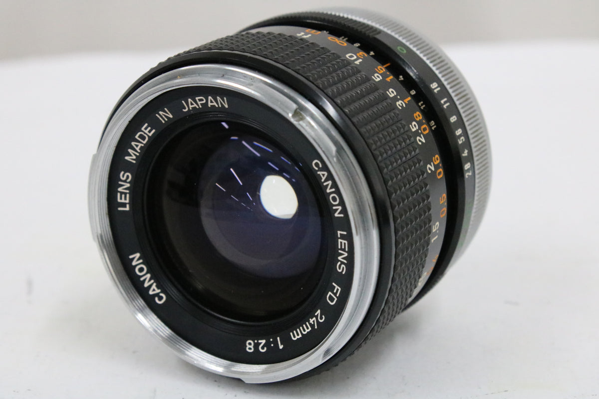 キャノン Canon LENS FD 24mm F2.8 レンズ 1