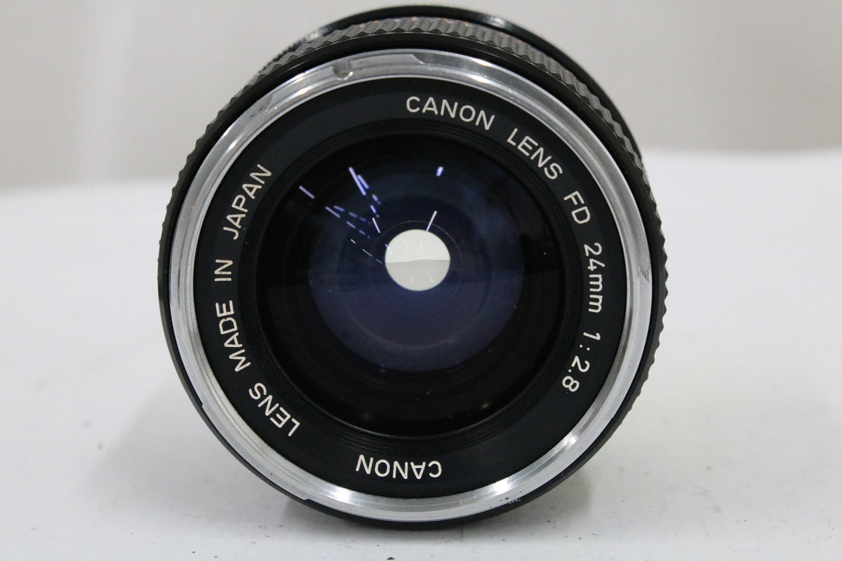 キャノン Canon LENS FD 24mm F2.8 レンズ 2