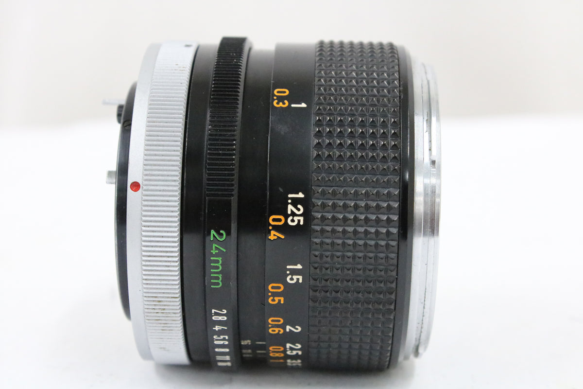 キャノン Canon LENS FD 24mm F2.8 レンズ 6