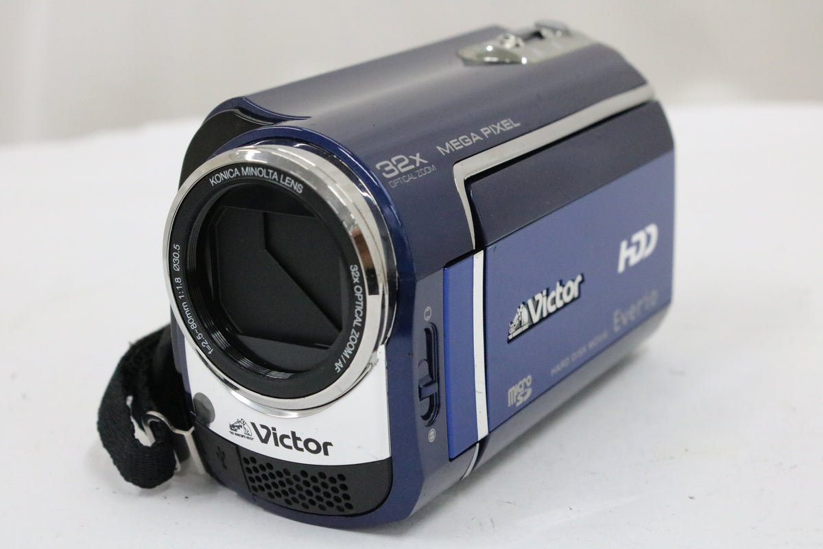 ビクター Victor Eveio GZ-MG330-A 32x ブルー ビデオカメラ 1