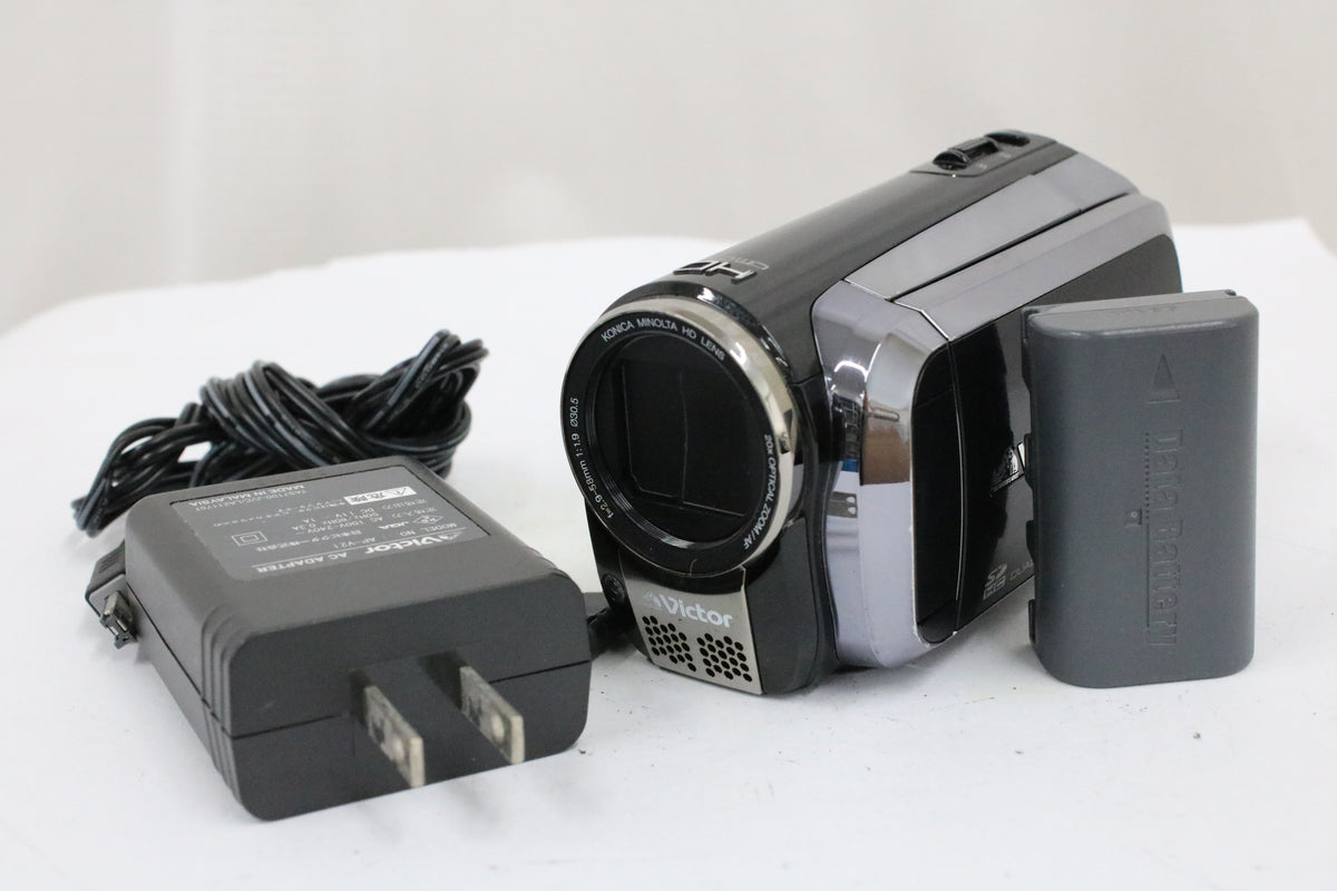 ビクター Victor Everio GZ-HM200-B 20x ブラック 付属品多数 ビデオカメラ 1