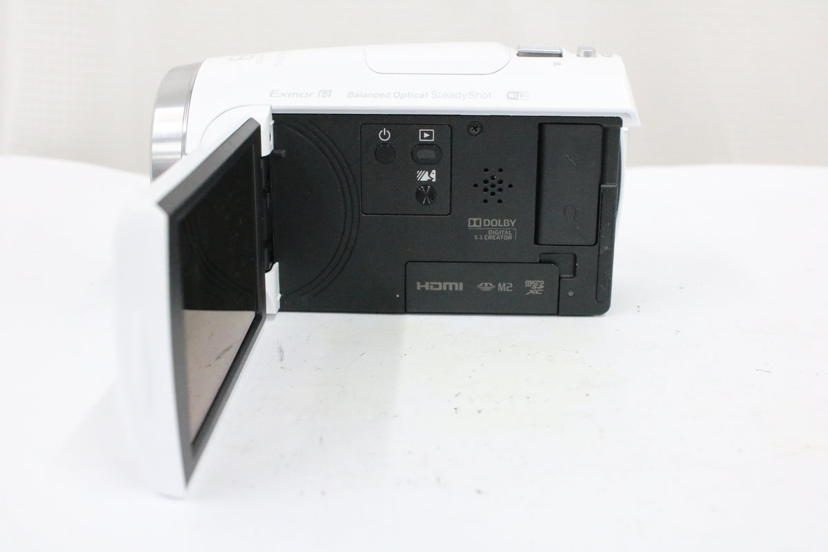 ソニー Sony Hanpycam HDR-CX680 60x ホワイト 説明書 バッテリー付き ビデオカメラ 5