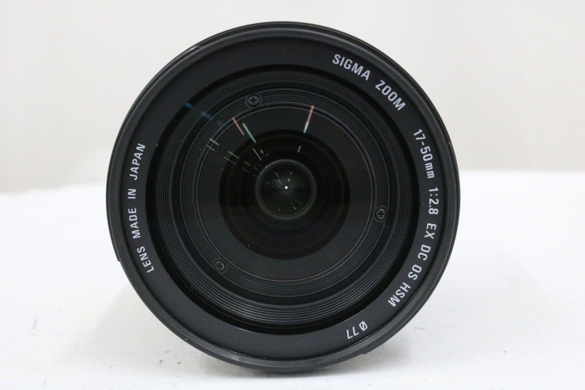 シグマ Sigma ZOOM 17-50mm F2.8 EX DC OS HSM ニコンマウント レンズ 2
