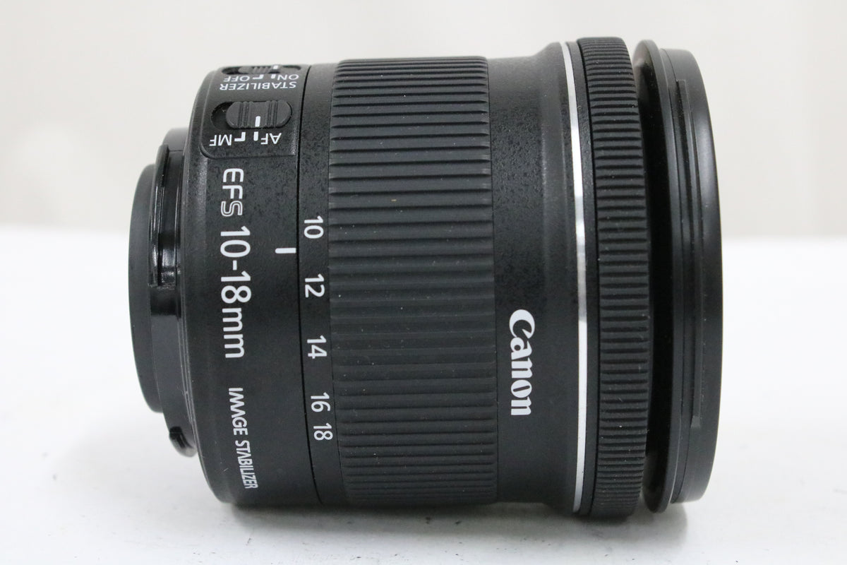 【元箱付き】キャノン Canon EF-S 10-18mm F4.5-5.6 IS STM レンズ 4