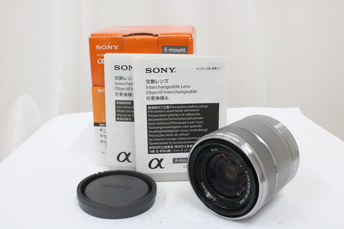 【元箱付き】ソニー Sony E 18-55mm F3.5-5.6 OSS レンズ 1