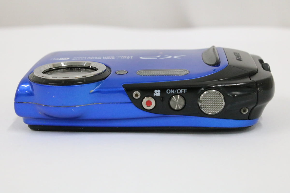 フジフィルム Fujifilm FINEPIX XP80 5x ブルー バッテリー付き コンパクトカメラ 6