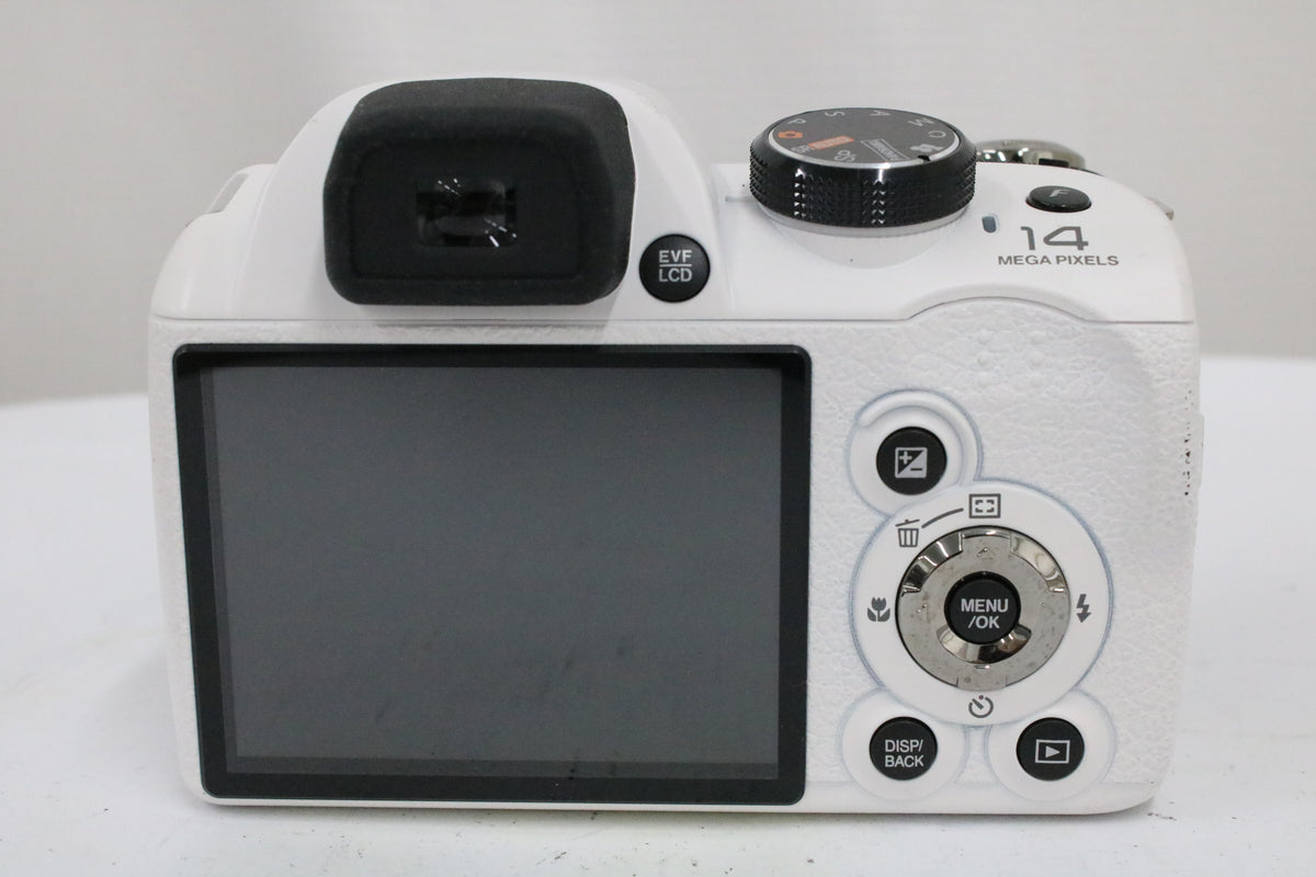 【便利な単三電池で使用可】フジフィルム Fujifilm FINEPIX S 30x ホワイト コンパクトデジタルカメラ 4