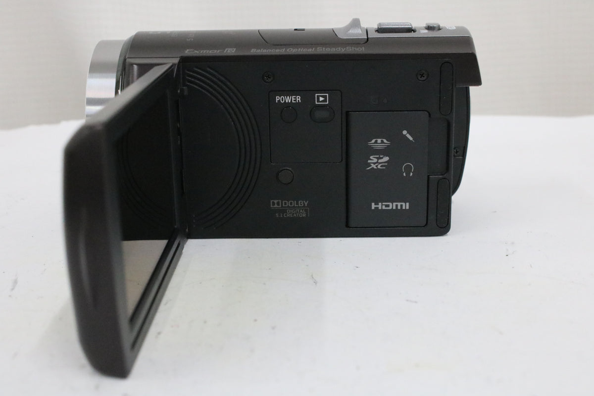 ソニー Sony Handycam HDR-CX430V 55x ボルドーブラウン バッテリー付き ビデオカメラ 5