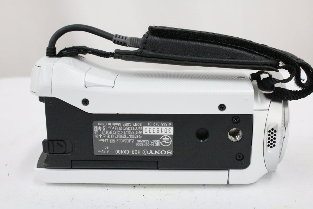 ソニー Sony Handycam HDR-CX480 60x ホワイト 付属品多数 ビデオカメラ 7