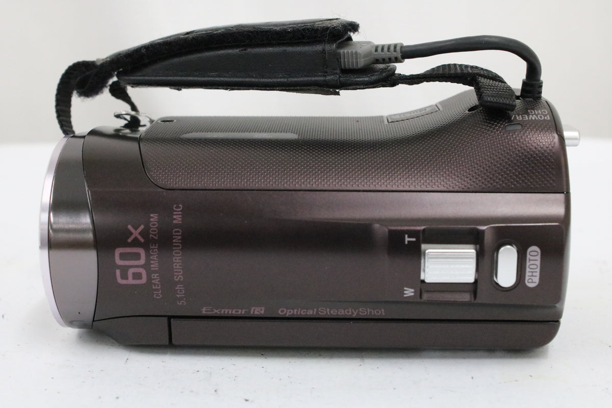 ソニー Sony Handycam HDR-CX420 60x ボルドーブラウン 付属品多数 ビデオカメラ 6