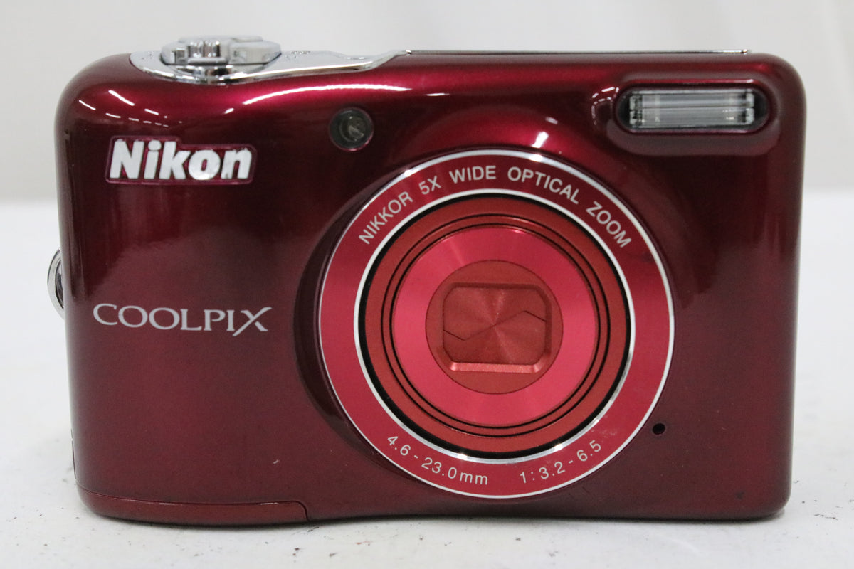 ニコン Nikon COOLPIX L32 5x レッド コンパクトデジタルカメラ 2