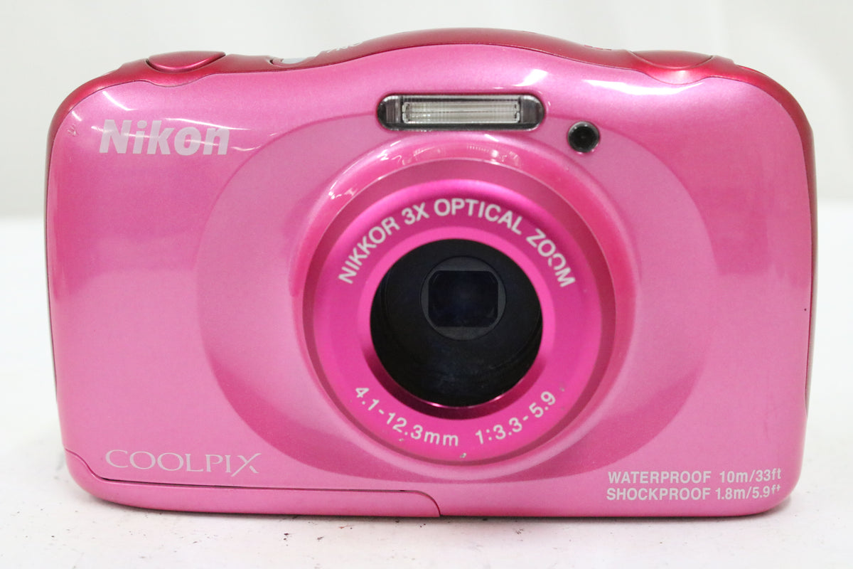 ニコン Nikon COOLPIX W100 3x ピンク バッテリー付き コンパクトデジタルカメラ 2
