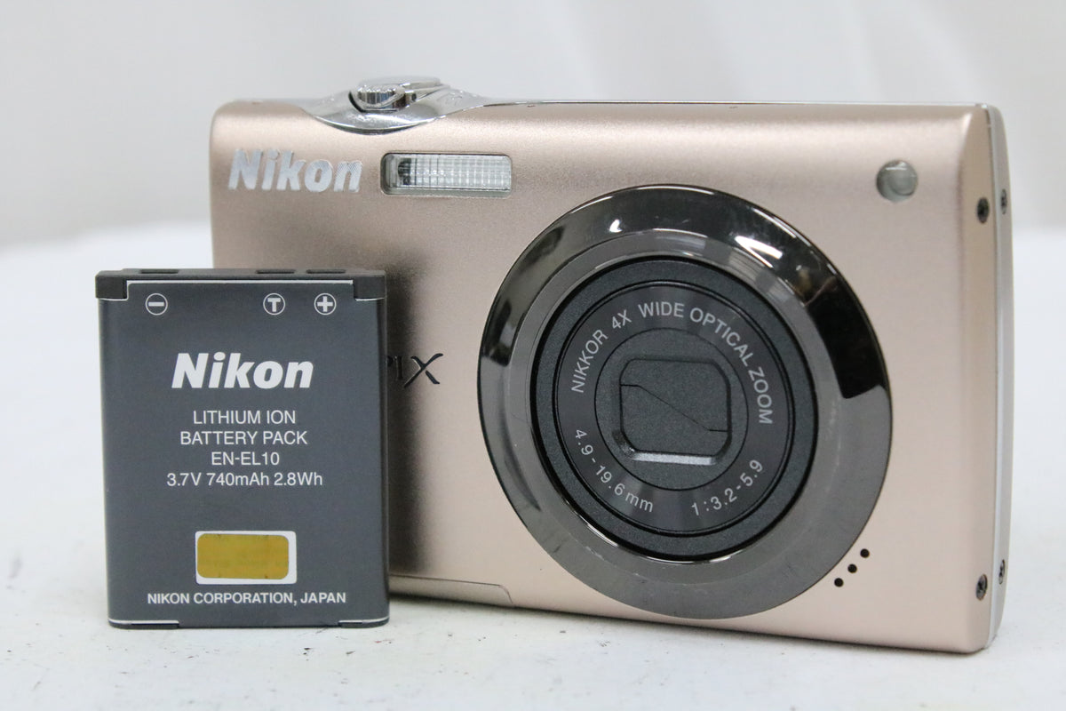 ニコン Nikon COOLPIX S4000 4x バッテリー付き コンパクトデジタルカメラ 1