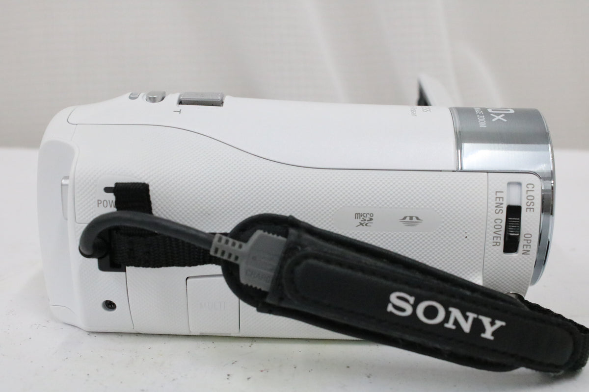 ソニー Sony Handycam HDR-CX470 60x ホワイト バッテリー付き ビデオカメラ 3