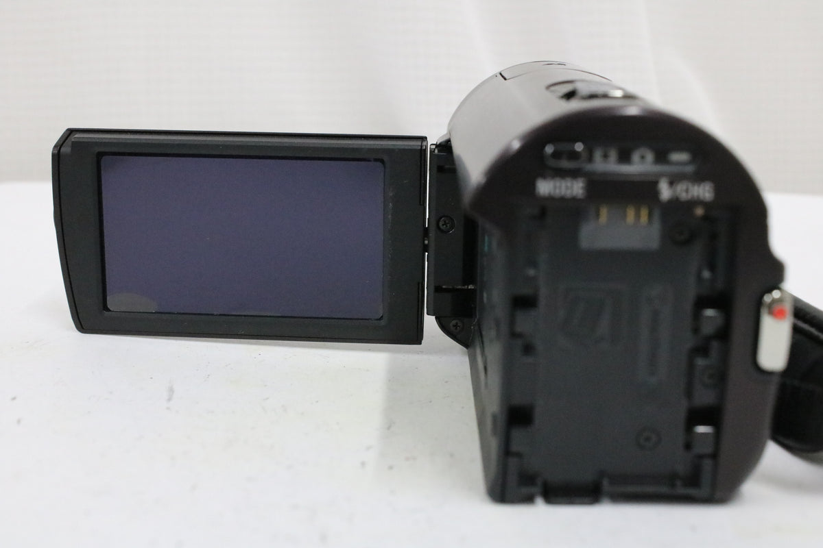 ソニー Sony Handycam HDR-CX370V 12x ボルドーブラウン 付属品多数 ビデオカメラ 4