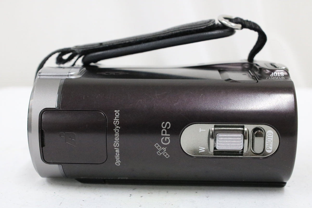 ソニー Sony Handycam HDR-CX370V 12x ボルドーブラウン 付属品多数 ビデオカメラ 6
