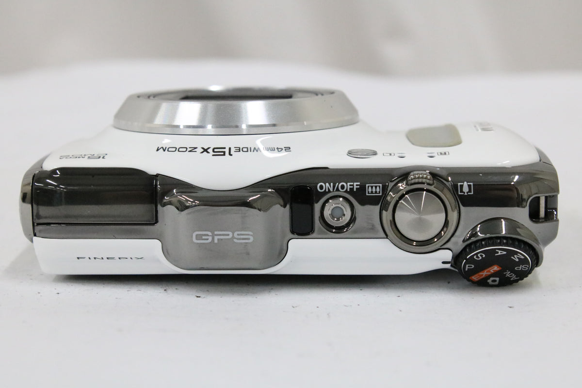 フジフィルム Fujifilm FINEPIX F600EXR 15x ホワイト バッテリー付き コンパクトデジタルカメラ 6