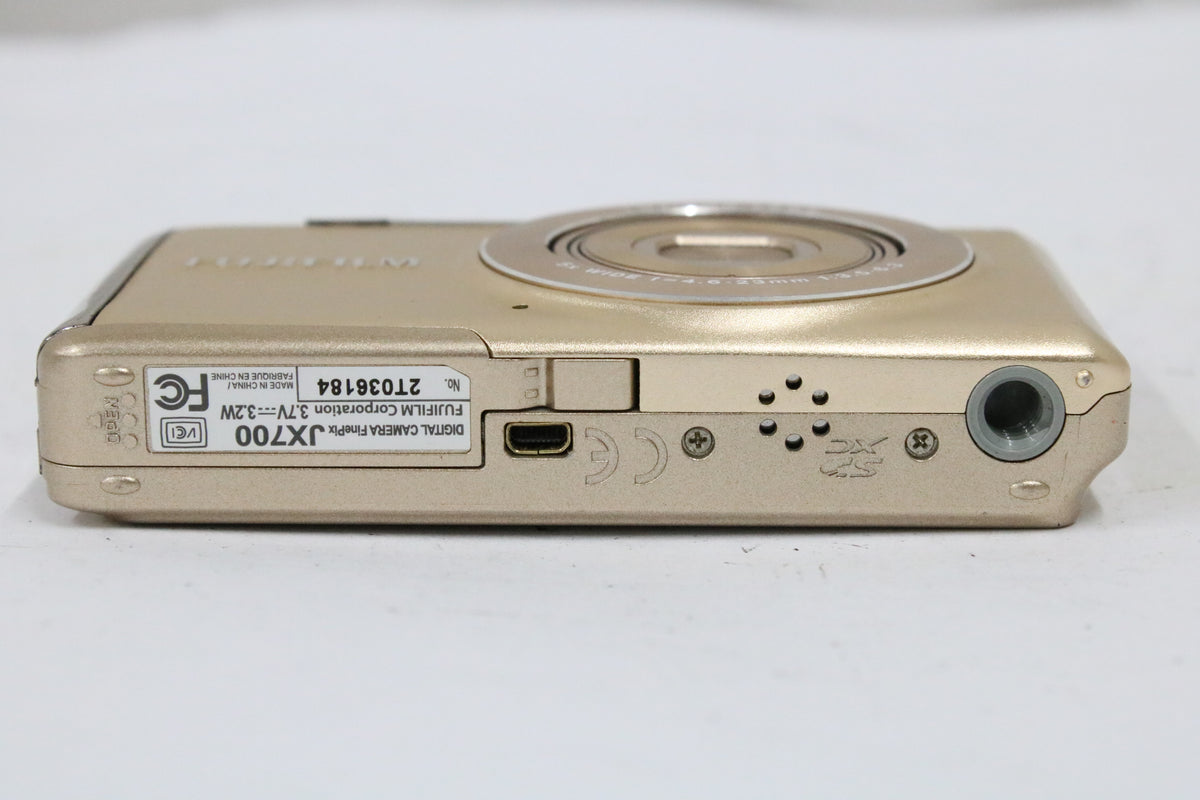 フジフィルム Fujifilm FINEPIX JX700 5x ゴールド バッテリー付き コンパクトデジタルカメラ 7
