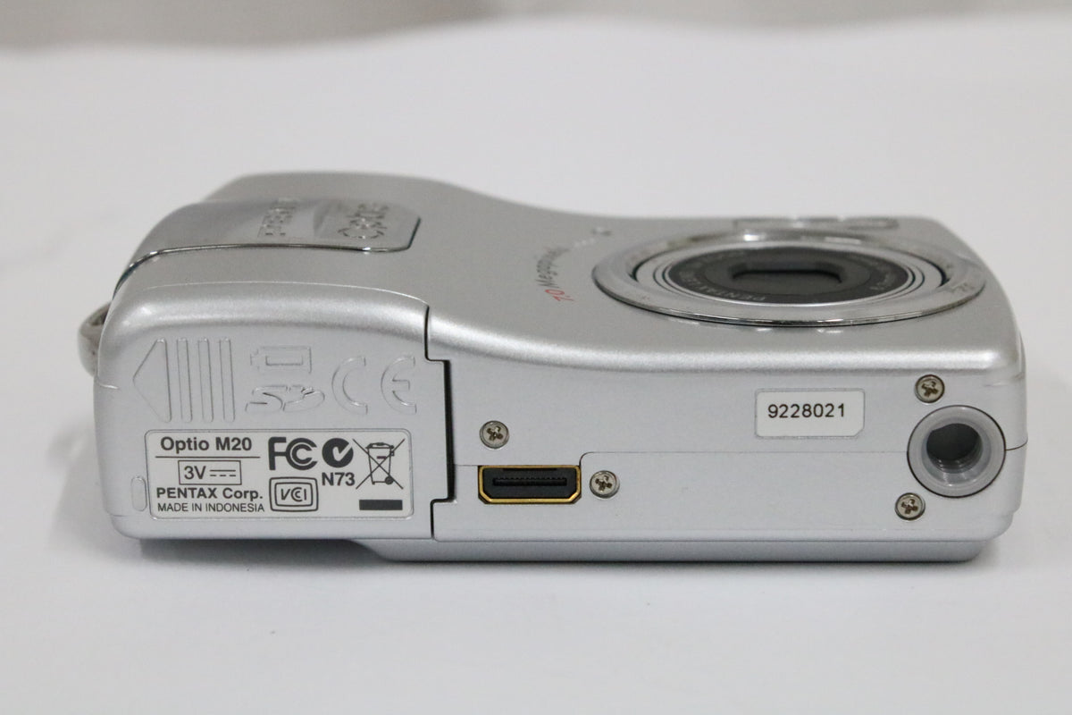 【便利な単三電池で使用可】ペンタックス Pentax Optio M20 3x コンパクトデジタルカメラ 7
