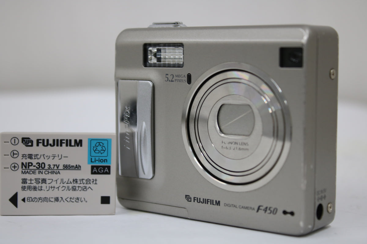 フジフィルム Fujifilm FINEPIX F450 バッテリー付き コンパクトデジタルカメラ 1