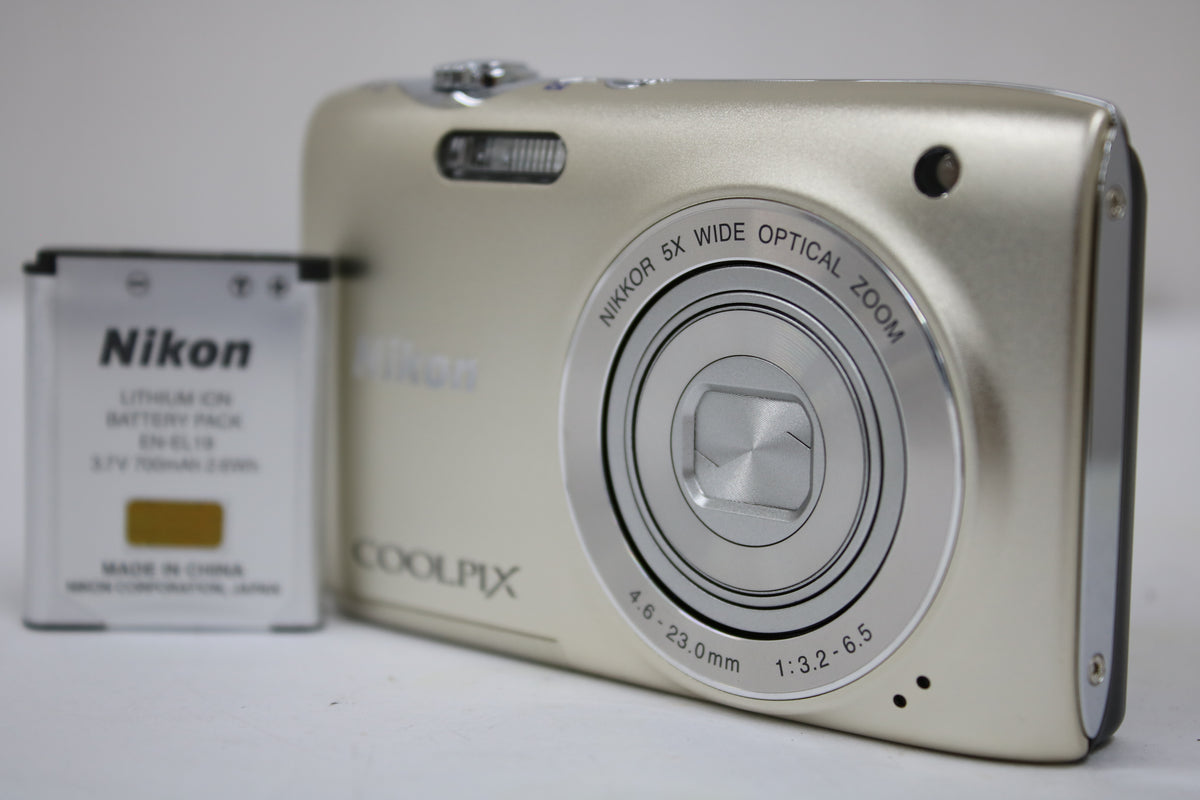 ニコン Nikon COOLPIX S3100 5x バッテリー付き コンパクトデジタルカメラ 1