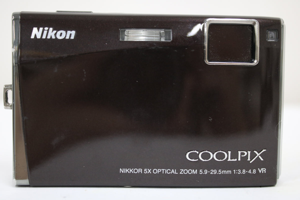 ニコン Nikon COOLPIX S60 5x パープリッシュブラック バッテリー付き コンパクトデジタルカメラ 2