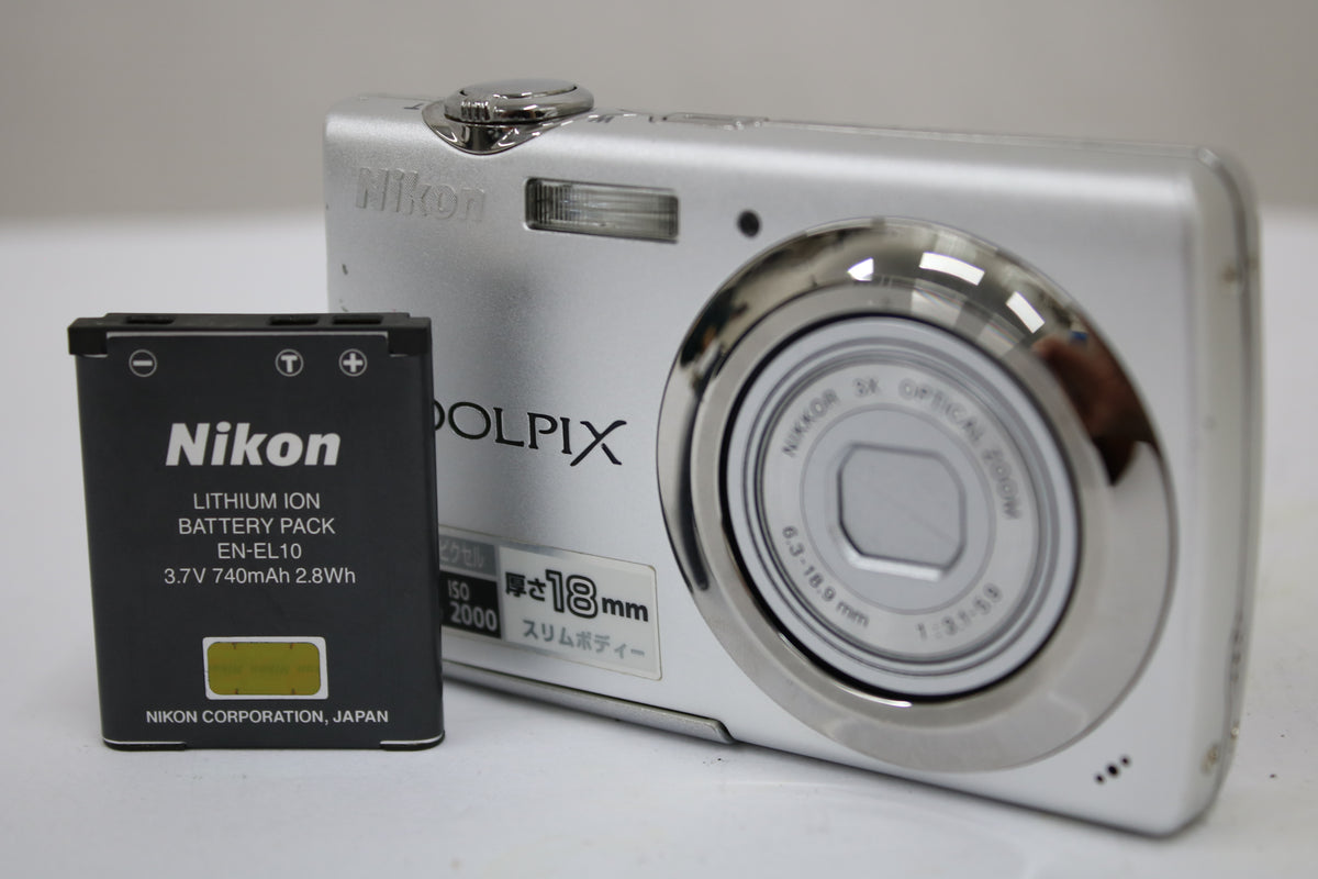 ニコン Nikon COOLPIX S220 3x バッテリー付き コンパクトデジタルカメラ 1