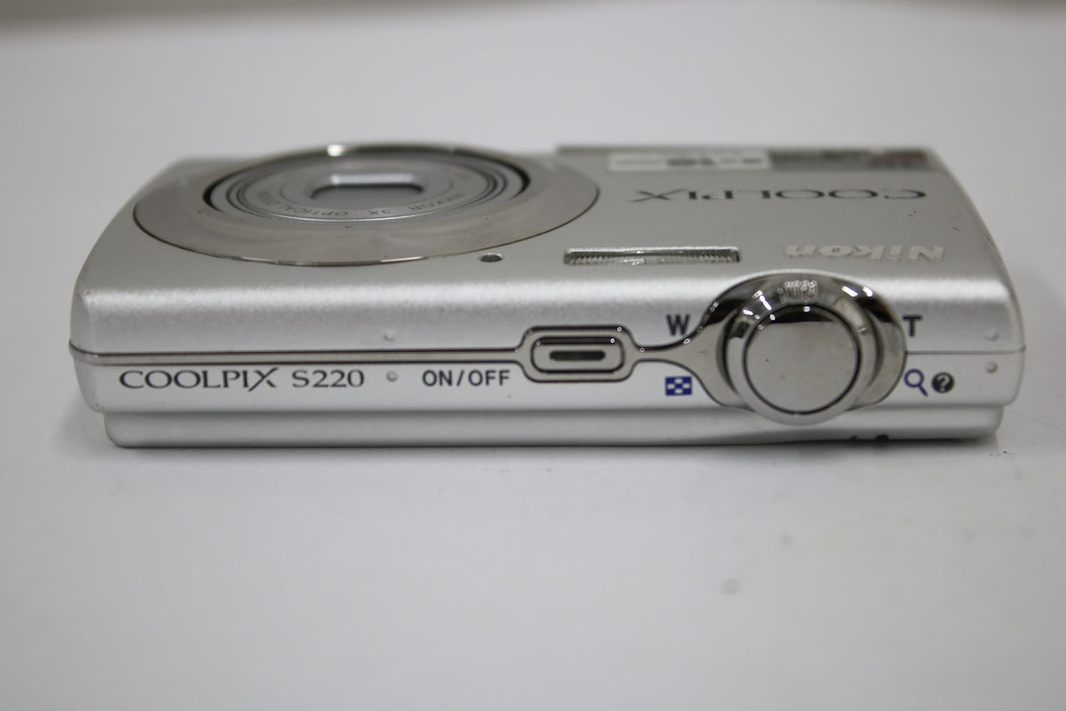 ニコン Nikon COOLPIX S220 3x バッテリー付き コンパクトデジタルカメラ 6