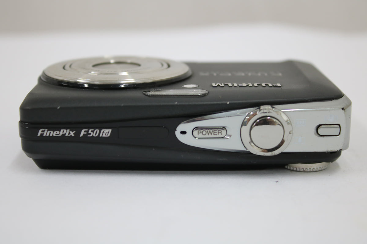フジフィルム Fujifilm FINEPIX F50fd 3x ブラック バッテリー付き コンパクトデジタルカメラ 6
