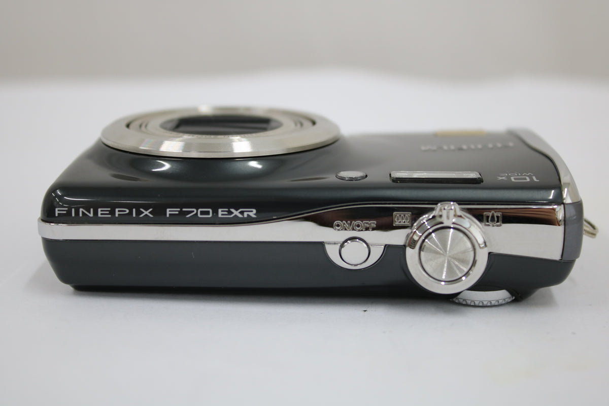 フジフィルム Fujifilm FINEPIX F70EXR 10x ブラック バッテリー付き コンパクトデジタルカメラ 6