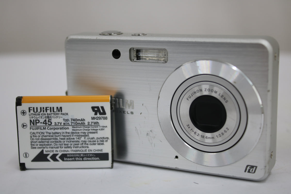 フジフィルム Fujifilm FINEPIX J15fd 3x バッテリー付き コンパクトデジタルカメラ 1